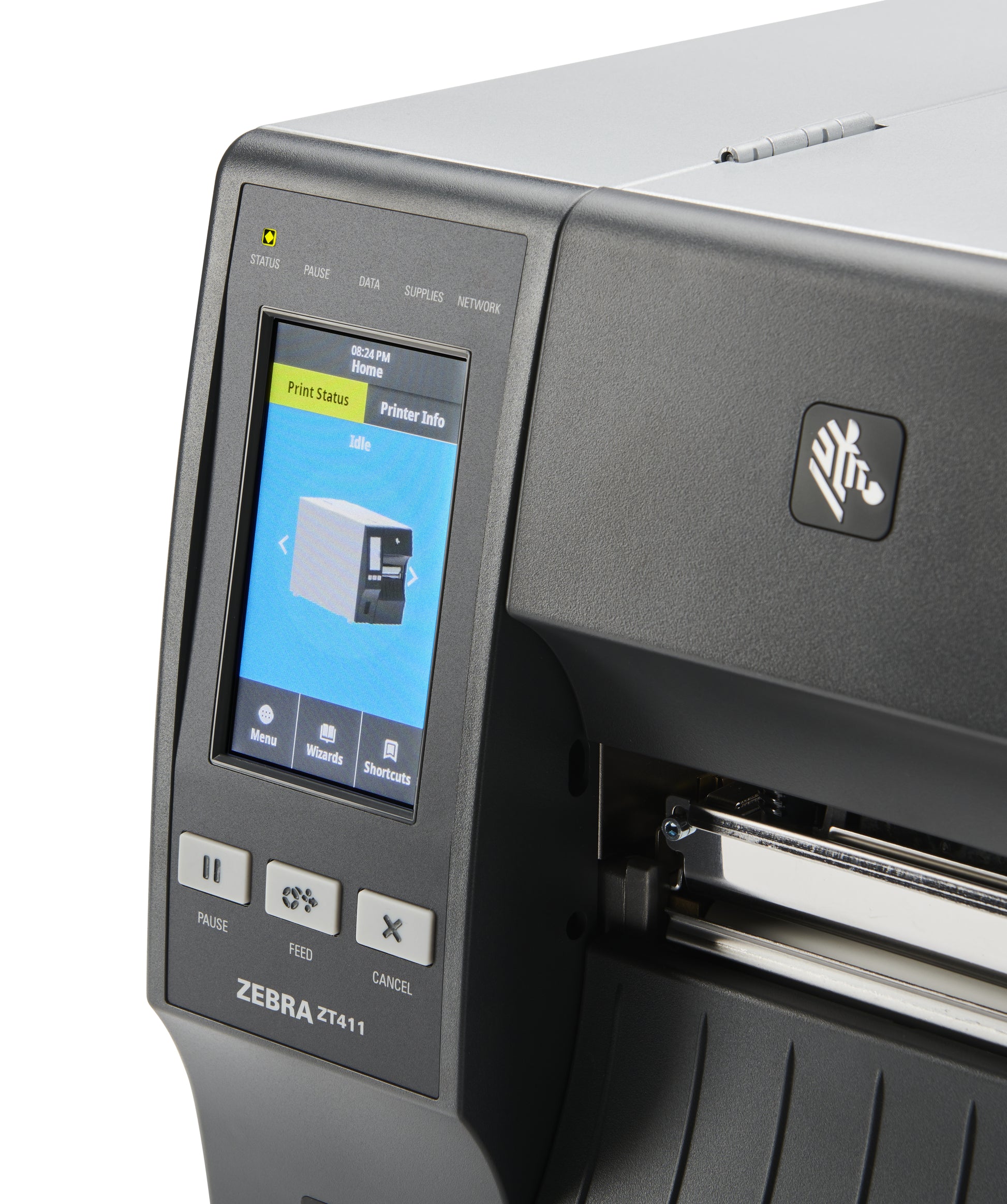 ZEBRA ZT411 TT Printer 203 dpi US Cord Serial USB 10/100 Ethernet Bluetooth 4.1/MFi USB Host EZPL Guatemala