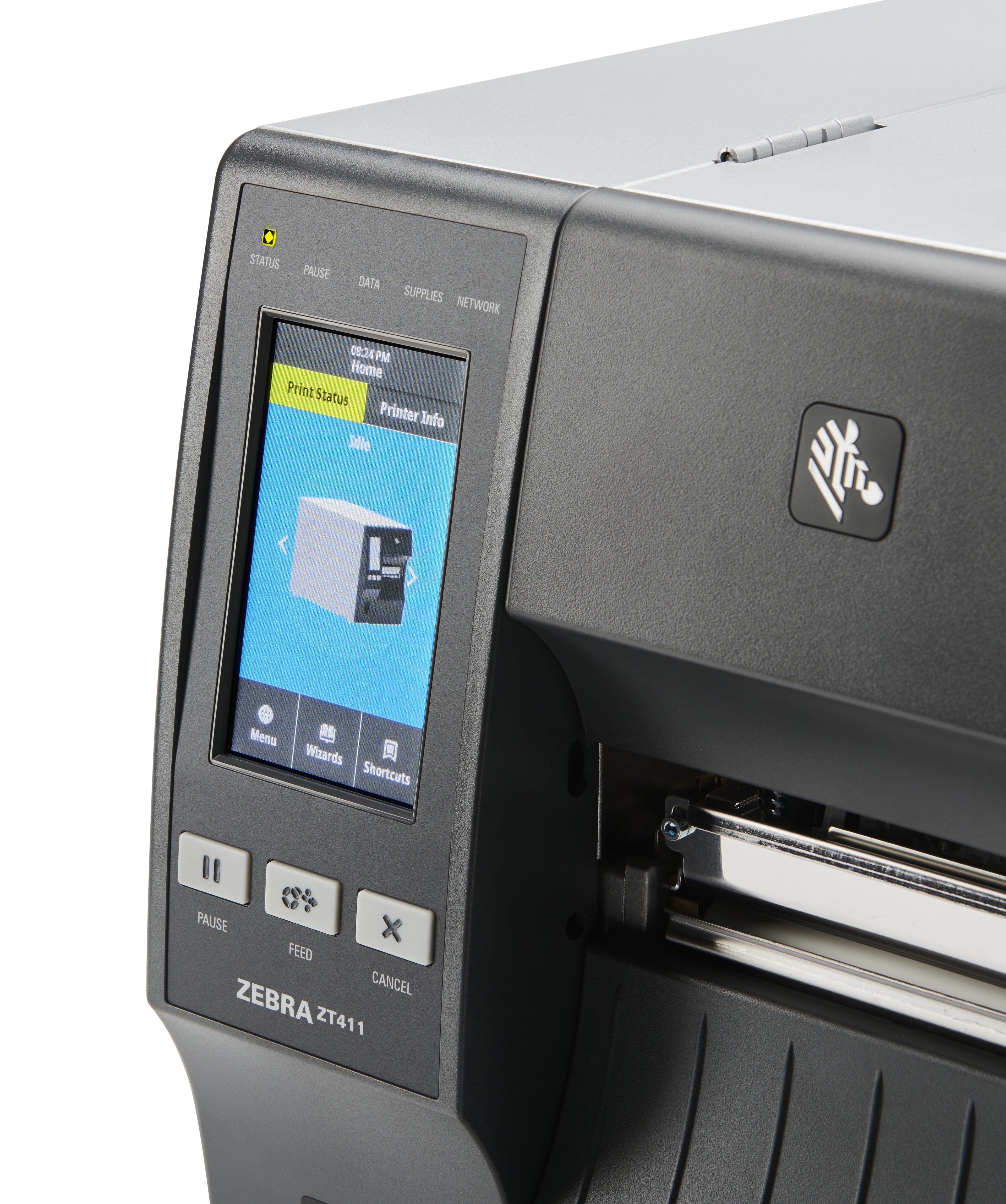 ZEBRA ZT411 TT Printer 203 dpi US Cord Serial USB 10/100 Ethernet Bluetooth 4.1/MFi USB Host EZPL Guatemala