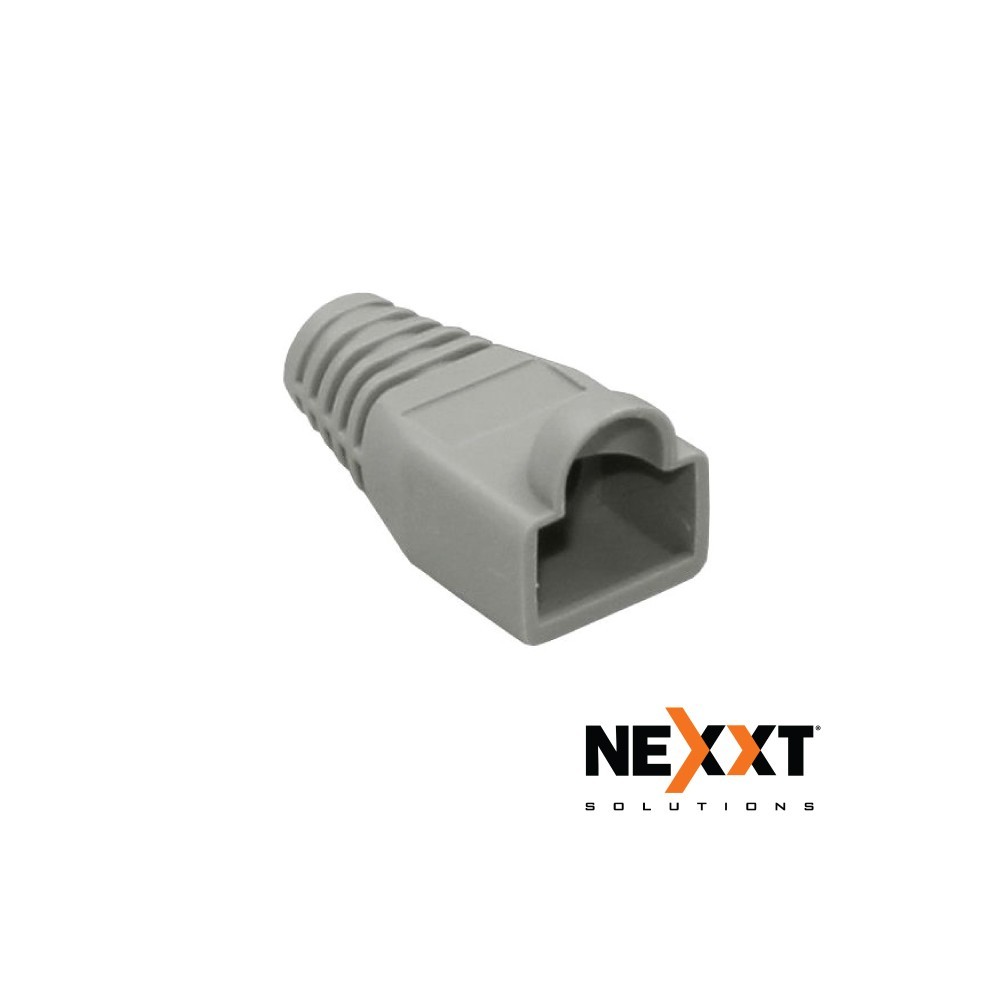 Nexxt - Tapones protectores para cables de red RJ5 gris - Paquete de 100 unidades