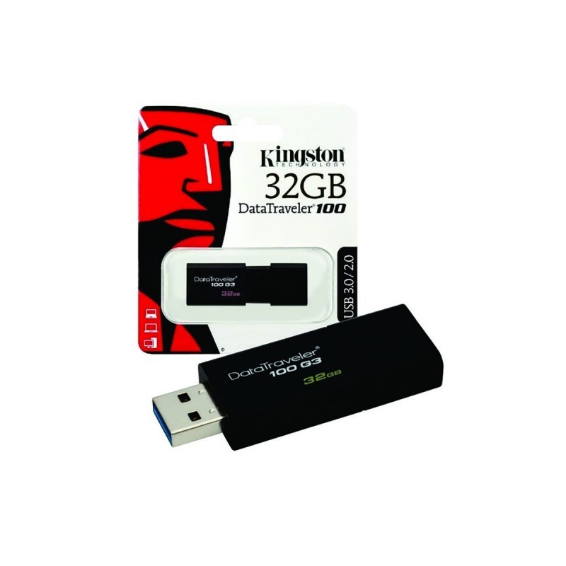 Kingston DataTraveler 100 G3 - Unidad flash USB - 32 GB