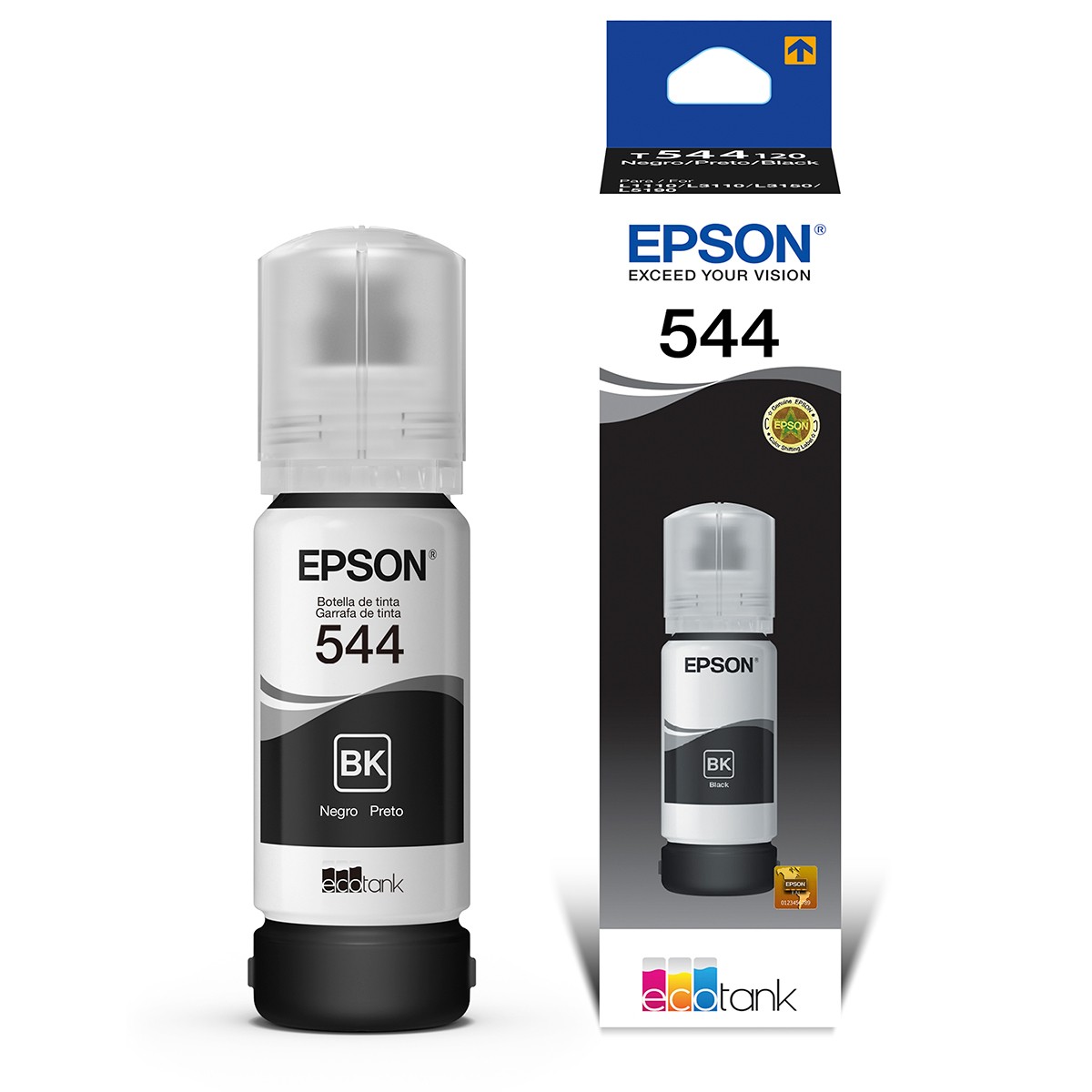 Epson 544 - recarga de tinta de 65 ml - negro