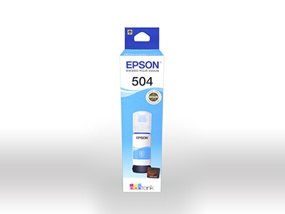 Epson 504 - recarga de tinta de 70 ml - cián