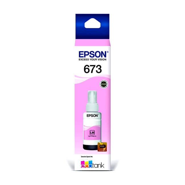 Epson T673 - recarga de tinta color Magenta claro - original